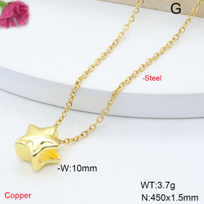 F6N201090vail-L017  Fashion Copper Necklace