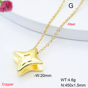 F6N201094vail-L017  Fashion Copper Necklace