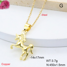 F6N201097vaia-L017  Fashion Copper Necklace