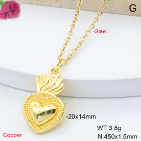 F6N201098vaia-L017  Fashion Copper Necklace