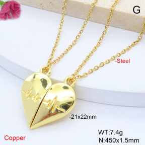 F6N201099avja-L017  Fashion Copper Necklace