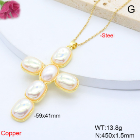 F6N301766vbmb-L017  Fashion Copper Necklace