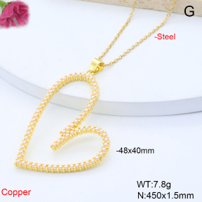 F6N301767vbmb-L017  Fashion Copper Necklace