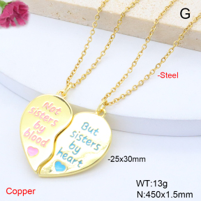 F6N301770ablb-L017  Fashion Copper Necklace