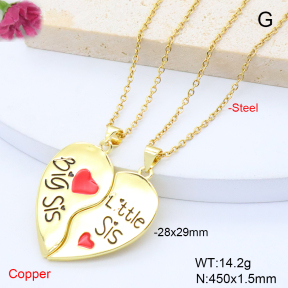 F6N301771ablb-L017  Fashion Copper Necklace