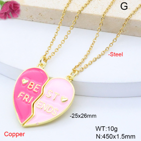 F6N301773ablb-L017  Fashion Copper Necklace