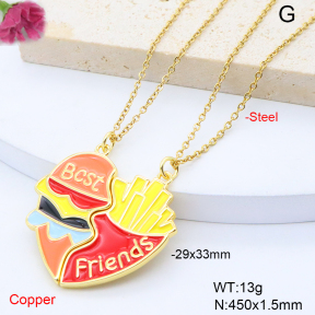F6N301774ablb-L017  Fashion Copper Necklace
