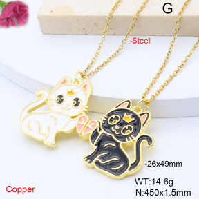 F6N301778ablb-L017  Fashion Copper Necklace