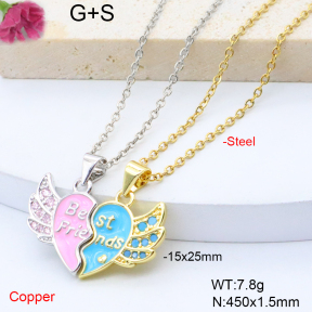 F6N301779ablb-L017  Fashion Copper Necklace