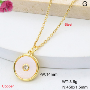 F6N409075aajl-L017  Fashion Copper Necklace