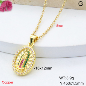 F6N409081vail-L017  Fashion Copper Necklace