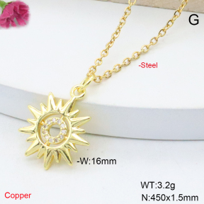 F6N409091vail-L017  Fashion Copper Necklace