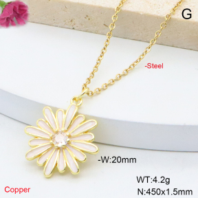 F6N409095vail-L017  Fashion Copper Necklace