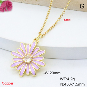 F6N409101vail-L017  Fashion Copper Necklace