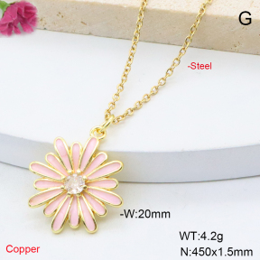 F6N409102vail-L017  Fashion Copper Necklace