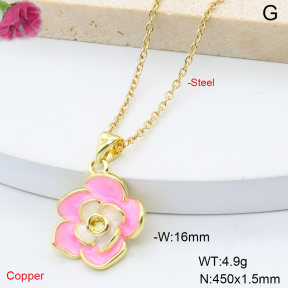 F6N409106vail-L017  Fashion Copper Necklace
