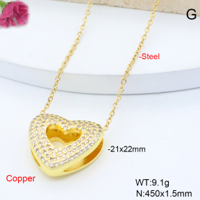 F6N409119baka-L017  Fashion Copper Necklace