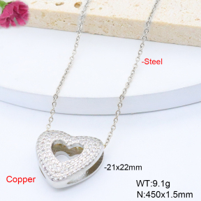 F6N409120baka-L017  Fashion Copper Necklace