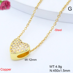 F6N409123avja-L017  Fashion Copper Necklace