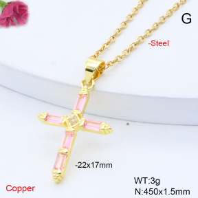 F6N409127aajl-L017  Fashion Copper Necklace