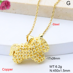 F6N409141baka-L017  Fashion Copper Necklace