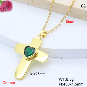 F6N409146baka-L017  Fashion Copper Necklace