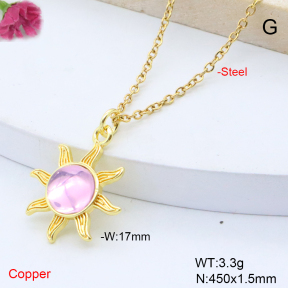 F6N409150vaia-L017  Fashion Copper Necklace