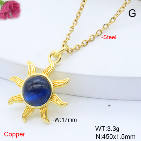 F6N409152vaia-L017  Fashion Copper Necklace