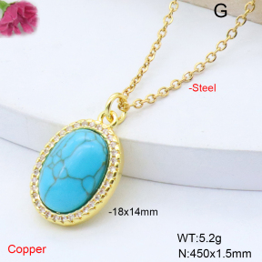 F6N409157aajl-L017  Fashion Copper Necklace