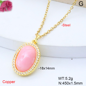 F6N409161aajl-L017  Fashion Copper Necklace