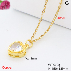 F6N409166vaia-L017  Fashion Copper Necklace