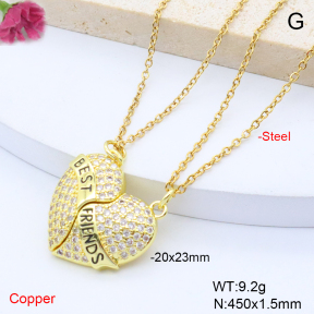 F6N409172vbnb-L017  Fashion Copper Necklace