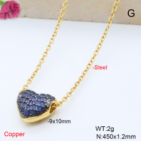 F6N409177baka-L017  Fashion Copper Necklace