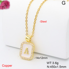 F6N409181vail-L017  Fashion Copper Necklace