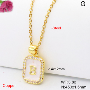 F6N409182vail-L017  Fashion Copper Necklace