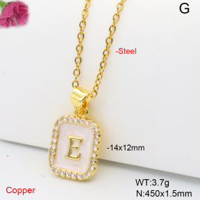 F6N409185vail-L017  Fashion Copper Necklace
