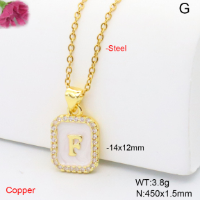 F6N409186vail-L017  Fashion Copper Necklace