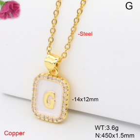 F6N409187vail-L017  Fashion Copper Necklace