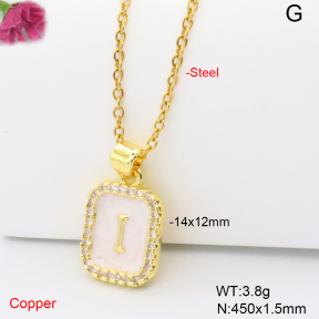 F6N409189vail-L017  Fashion Copper Necklace