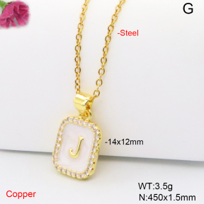 F6N409190vail-L017  Fashion Copper Necklace