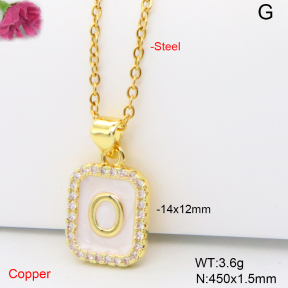 F6N409195vail-L017  Fashion Copper Necklace