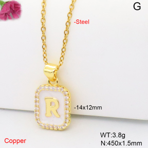 F6N409197vail-L017  Fashion Copper Necklace