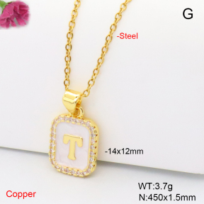 F6N409199vail-L017  Fashion Copper Necklace