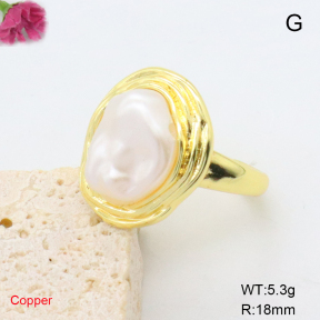 F6R300476baka-L017  Fashion Copper Ring
