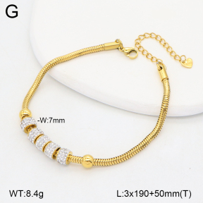 2B4005407bhjl-743  Stainless Steel Bracelet