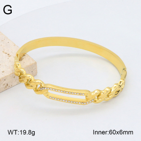 2BA402509vhkb-452  Stainless Steel Bangle