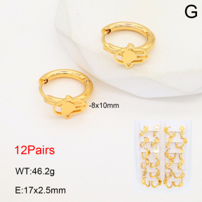 2E2006496akia-446  Stainless Steel Earrings