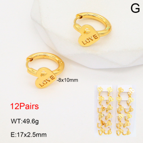 2E2006497akia-446  Stainless Steel Earrings