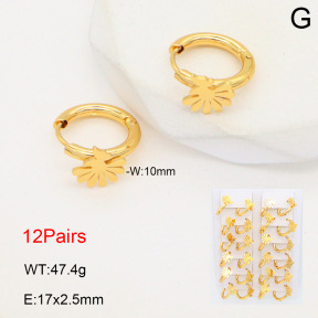 2E2006514akia-446  Stainless Steel Earrings