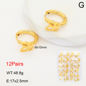 2E2006516akia-446  Stainless Steel Earrings